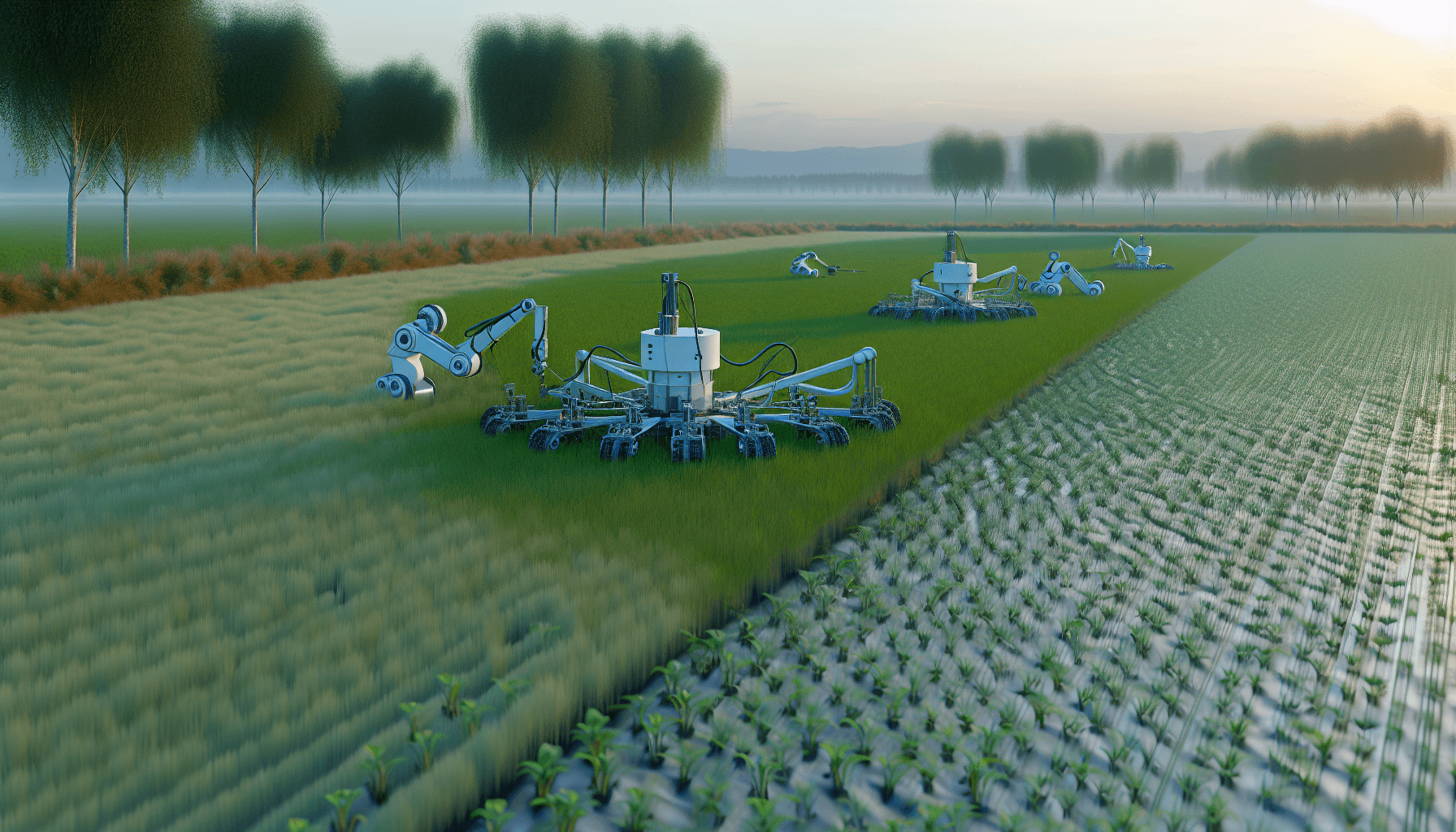 Exploring URDF in Agriculture: Automating Planting and Harvesting